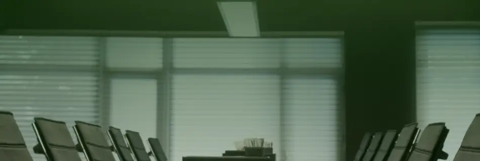 Empty board room